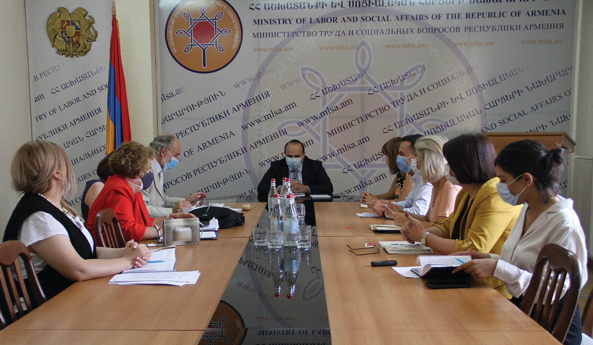 Նարեկ Մկրտչյանն ընդունել է ԵՄ SOCIEUX+ բաղադրիչի փորձագետներին