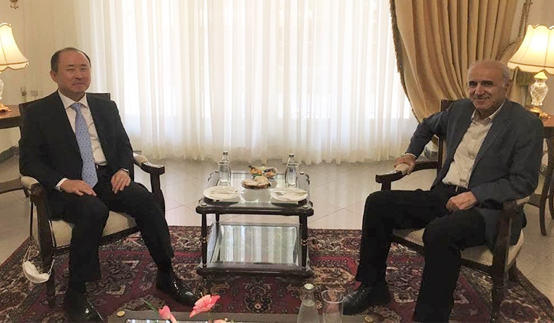 Արտաշես Թումանյանն Իրանում Կորեայի դեսպանին ներկայացրել է ՀՀ առջև ծագած մարտահրավերները և դրանց հաղթահարմանն ուղղված քայլերը