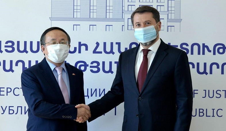 Armenian Minister of Justice and Chinese Ambassador discussed cooperation opportunities