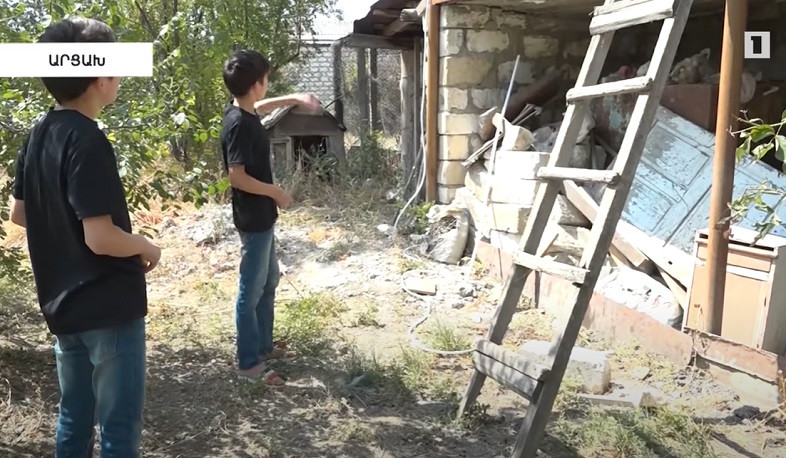 Prosecutor General of Artsakh visited the teenagers who escaped from an Azerbaijani soldier in Martakert