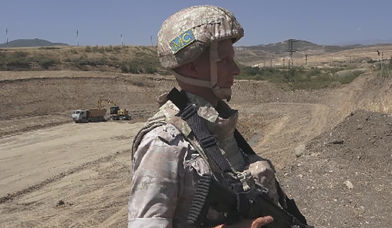 Российские миротворцы приступили к обеспечению безопасности начала строительства водохранилища в Арцахе