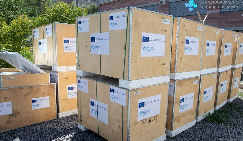 ЕС и ВОЗ предоставили Армении холодильники для хранения вакцин против COVID-19