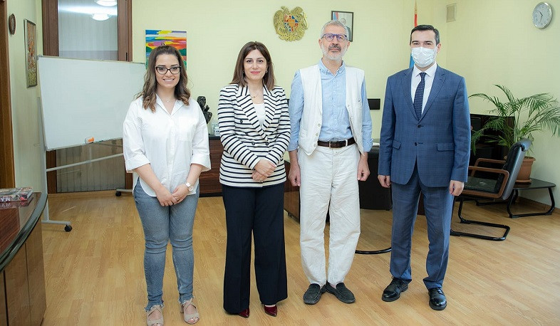 Անահիտ Ավանեսյանն ընդունել է Լիոնի համալսարանի պրոֆեսոր, վիրաբույժ Արամ Ղազարյանին