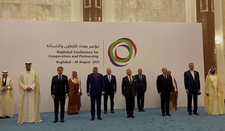 Mideast leaders plus France meet in Baghdad to talk security, diplomacy