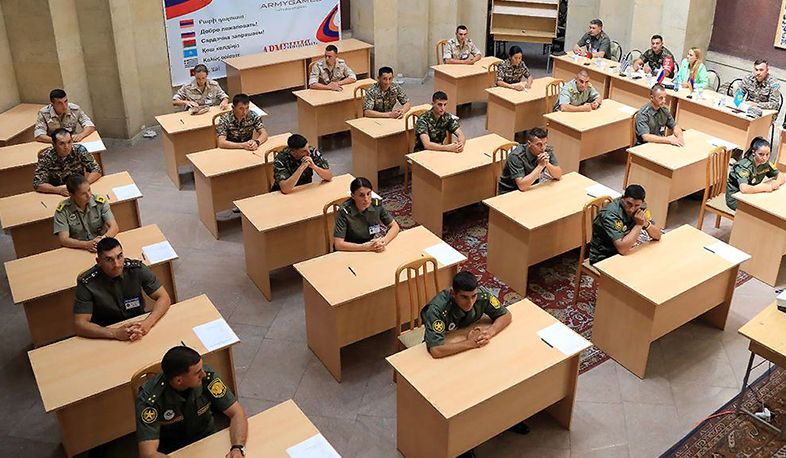 ՀՀ զինված ուժերի թիմը երկրորդն է «Խաղաղության մարտիկ» մրցույթի «Էրուդիտ» մրցաձևում