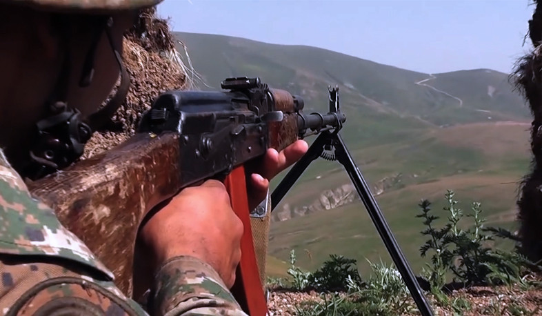 Azerbaijani forces open fire in Sotk direction