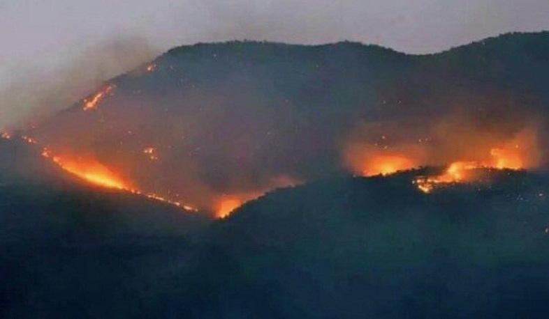 New outbreaks of forest fires in Turkey