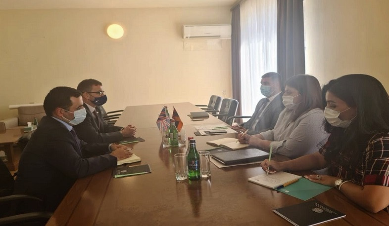 Գնել Սանոսյանը և ՄԹ դեսպան Ջոն Գալագերը քննարկել են երկկողմ հետաքրքրություն ներկայացնող հարցեր