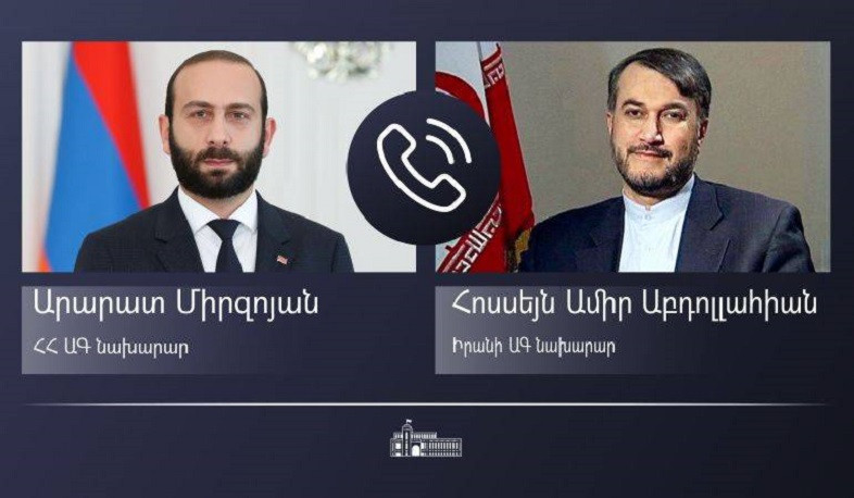 Armenian and Iranian foreign ministers discuss regional and international security issues