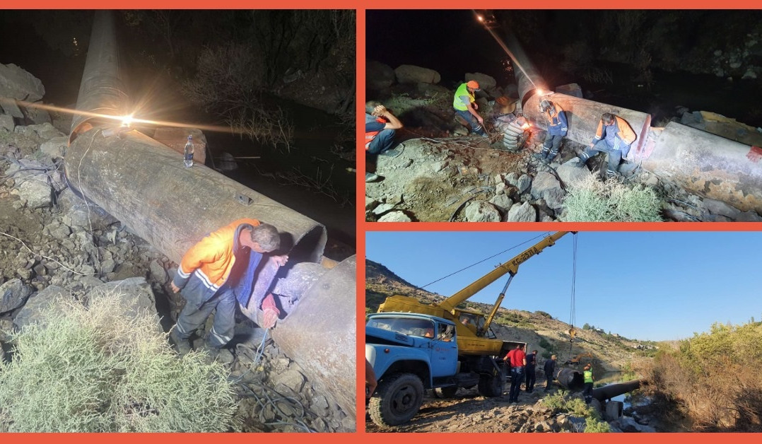 Արաբկիր վարչական շրջանի ջրամատակարարումն աստիճանաբար վերականգնվում է