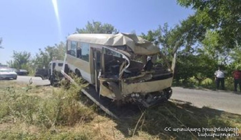 Ավտովթարի հետևանքով տուժած քաղաքացիներից 4-ը վերակենդանացման բաժանմունքում է. ԱՆ