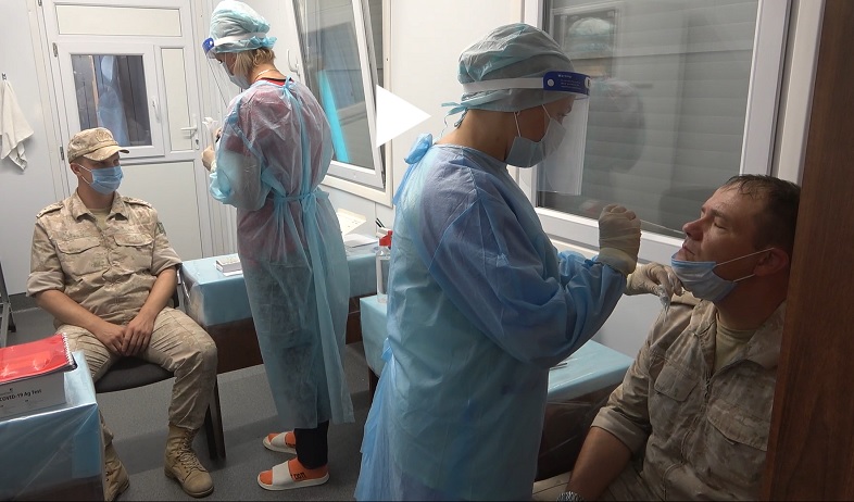 В Арцахе началась плановая ревакцинация от коронавируса российских миротворцев