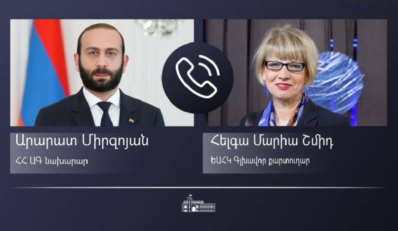 Состоялся телефонный разговор Арарата Мирзояна с генеральным секретарем ОБСЕ