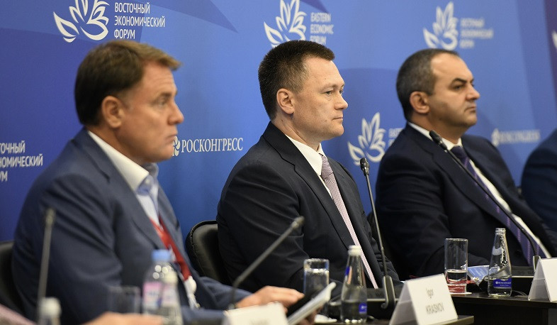 Артур Давтян представил механизмы стимулирования и правовой защиты инвестиций в Армении на 6-ом Восточном экономическом форуме