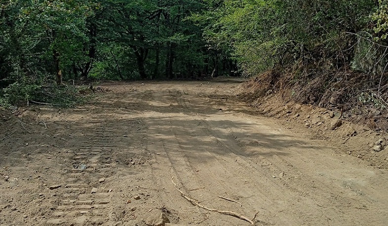 Տավուշի մարզում մեծ ծավալով շարունակվում են ճանապարհաշինարարական աշխատանքները