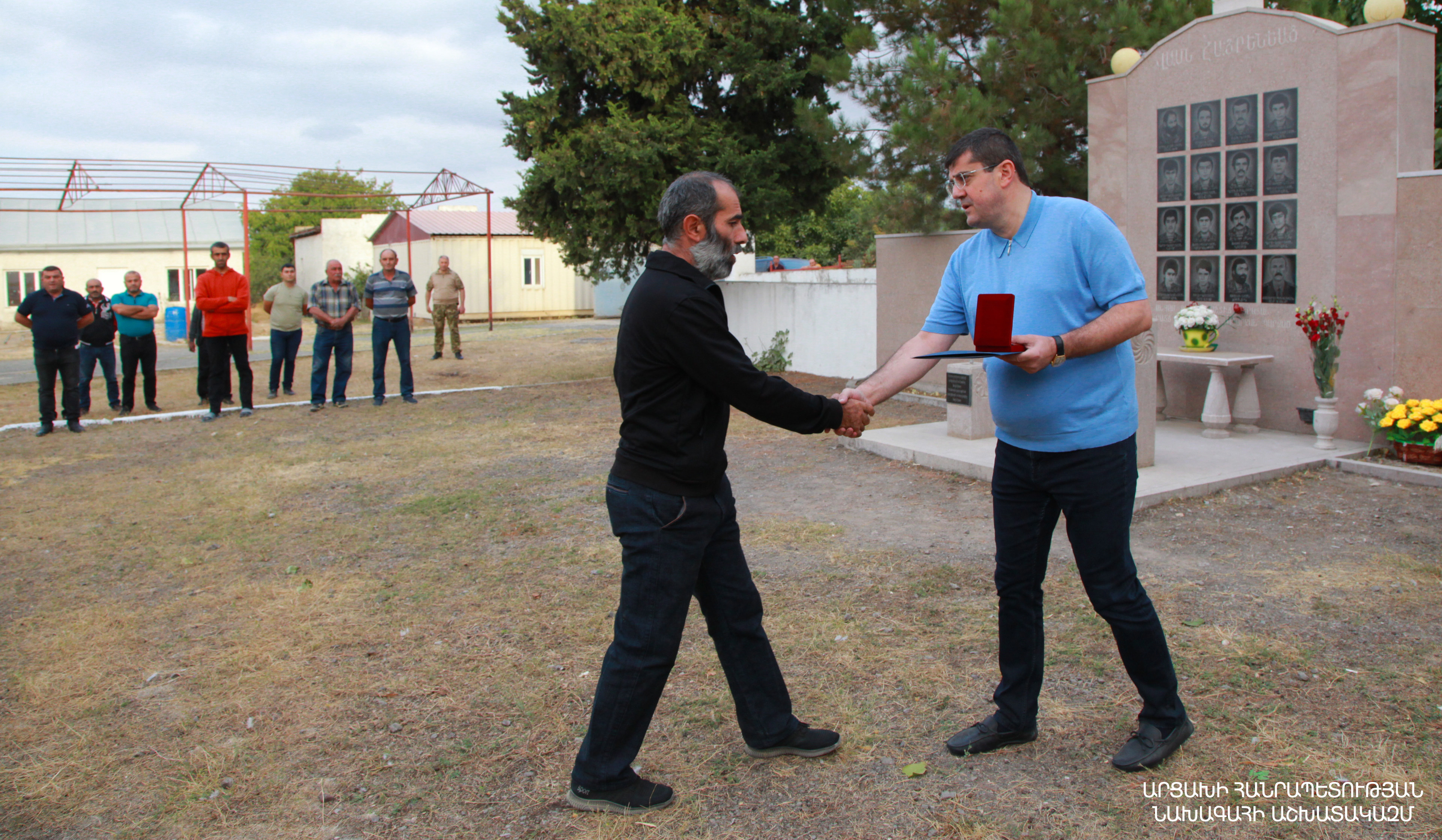 President of Artsakh visited Berdashen and Ashan communities of Martuni region