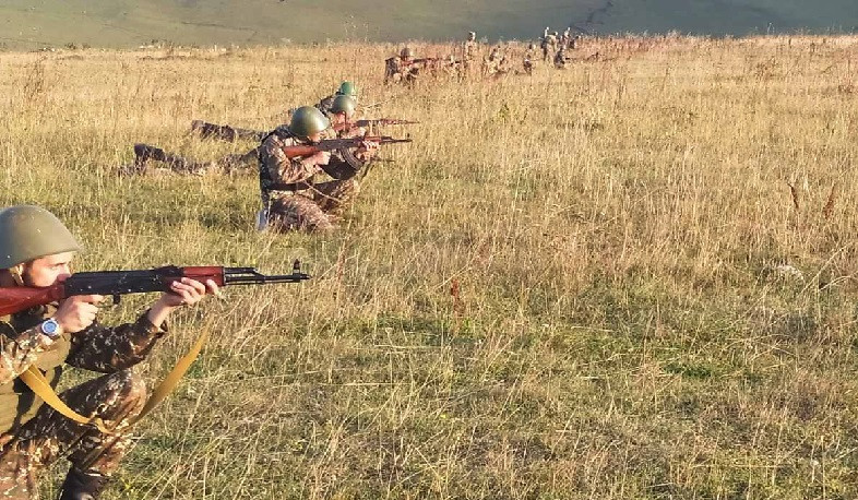 Պահեստազորայինների հետ մարտավարական պարապմունքներ են անցկացվել