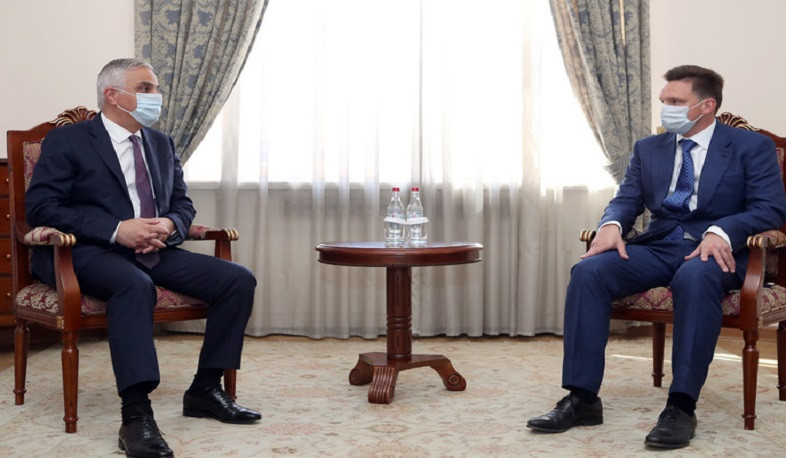 Մհեր Գրիգորյանն ընդունել է Եվրասիական զարգացման բանկի վարչության նախագահին