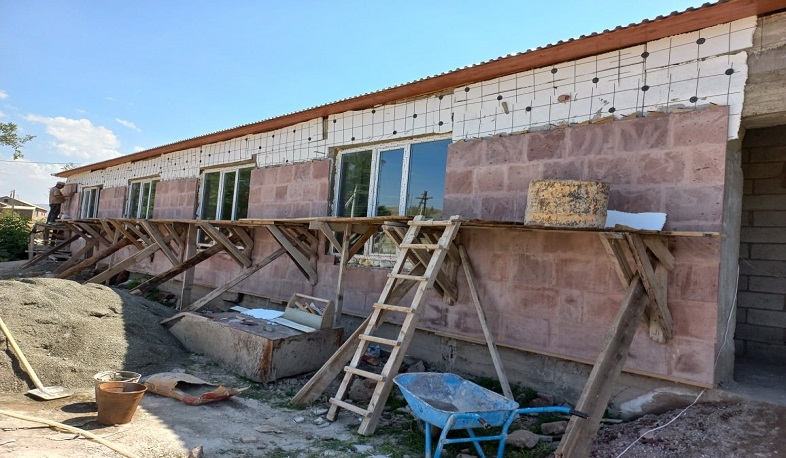 Հացիկ բնակավայրում մեկնարկել է մանկապարտեզի վերակառուցման աշխատանքների երկրորդ փուլը