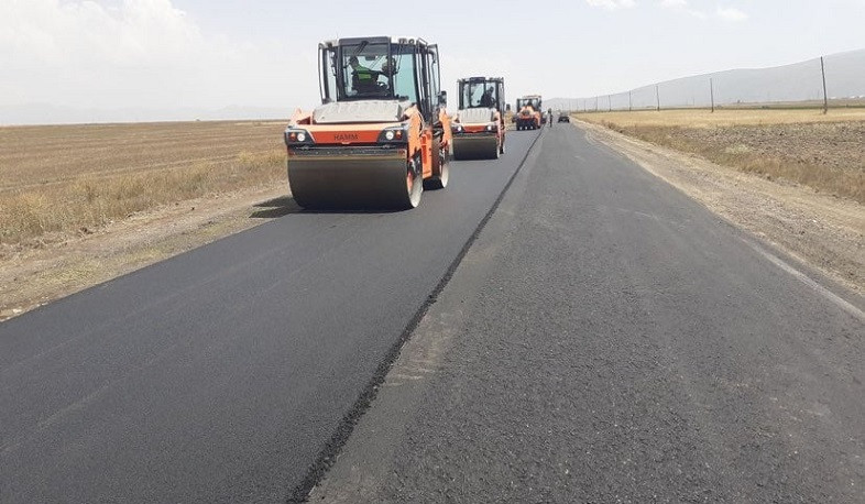 Հոռոմ-Արթիկ-Ալագյազ ավտոճանապարհի 12.2 կմ հատվածում կատարվում են միջին նորոգման աշխատանքներ