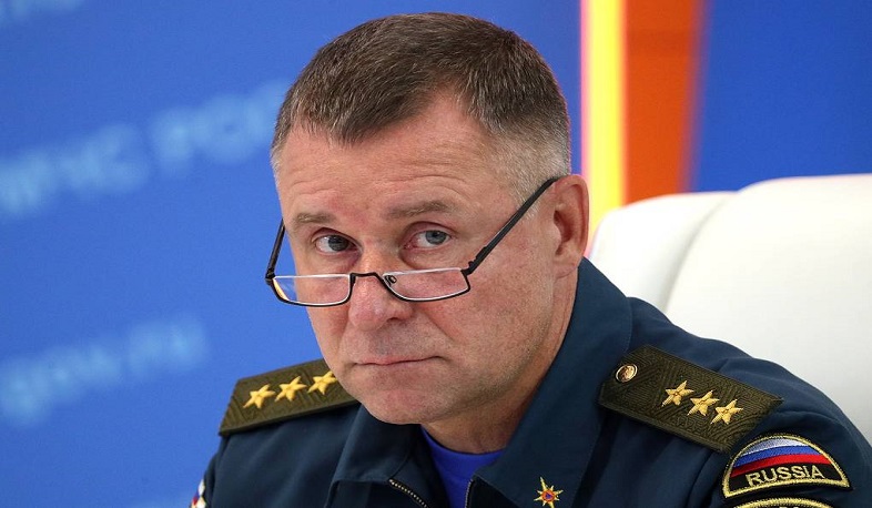 Russian emergencies minister dies at drills in the Arctic when saving life