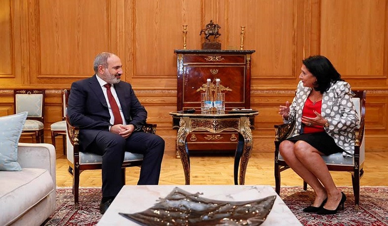 Nikol Pashinyan and Salome Zurabishvili emphasized importance of future development of centuries-old Armenian-Georgian relations