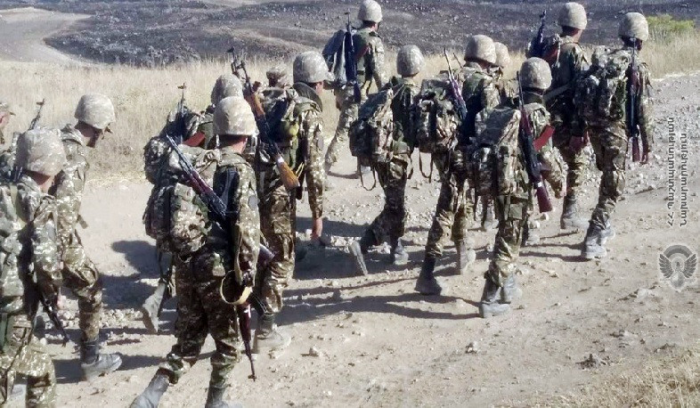 Եռամսյա հավաքի մասնակիցներն իրականացրել են երթարշավ