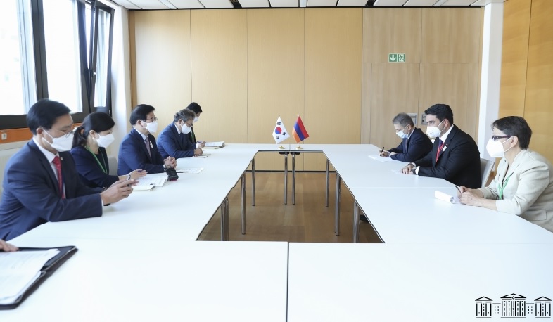 Армения ценит взвешенную позицию Кореи по нагорно-карабахскому конфликту: председатель НС РА