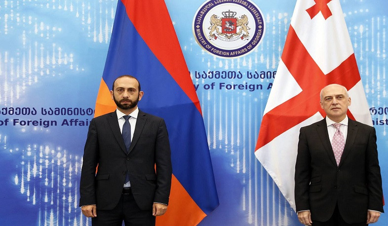 Ararat Mirzoyan during the meeting with David Zalkaliani highlighted unblocking of regional communications