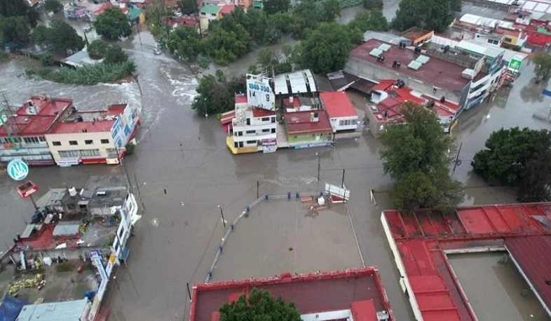 Մեքսիկայի մի հատվածում երկրաշարժ է, մյուս մասում՝ ջրհեղեղ