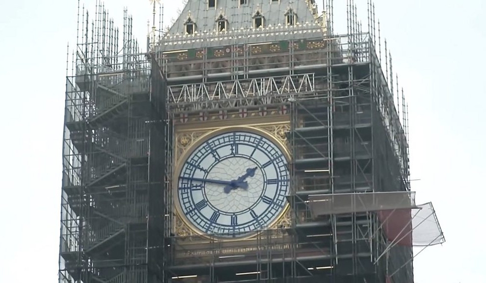 Բիգ Բենի վերականգնումը գրեթե ավարտվել է