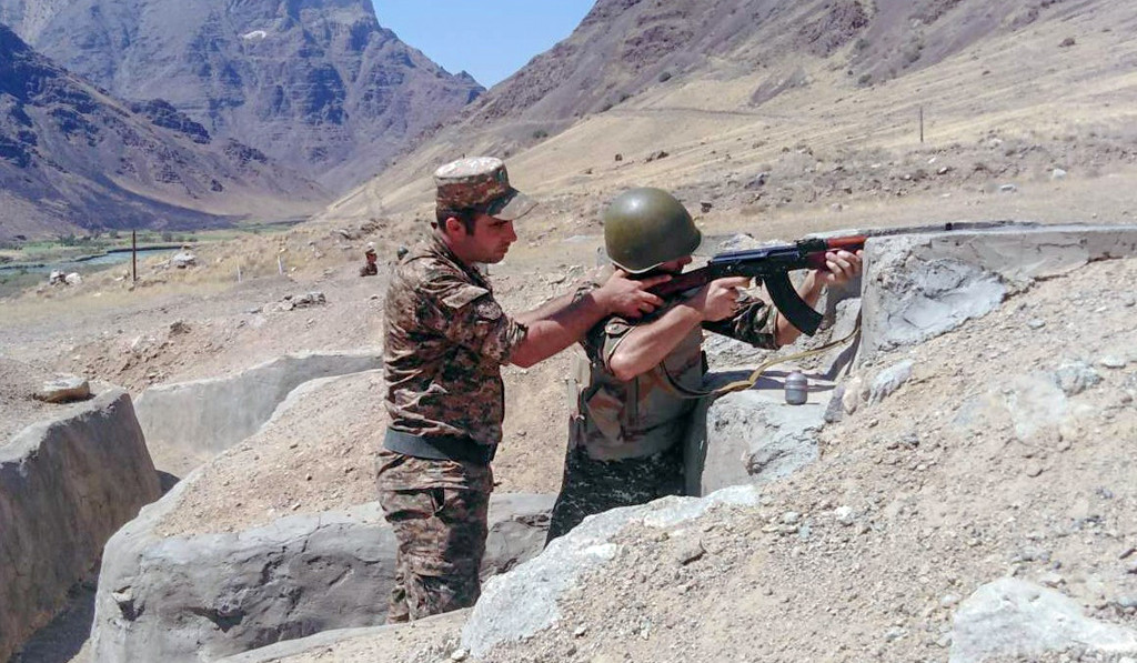 Ehtiyatda olanlar  atəş hazırlıq məşqləri keçiriblər