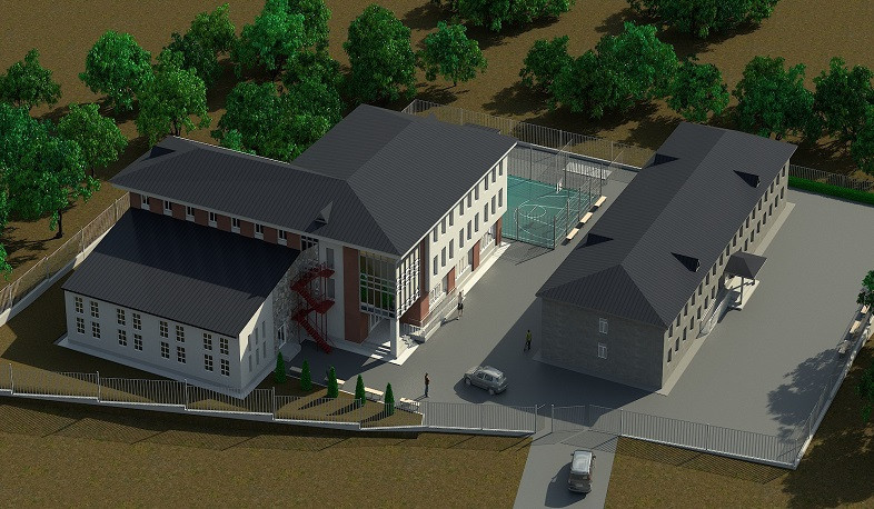 Վերակառուցվում է Արագածոտնի մարզի Օհանավան համայնքի միջնակարգ դպրոցը