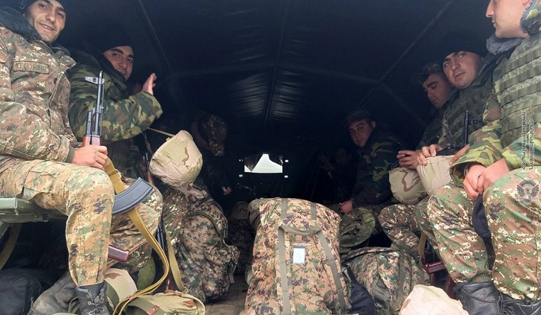 Պահեստազորայինները մեկնել են մարտական հերթապահության