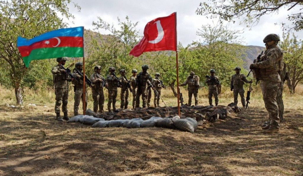 Special group of Turkish command set up in Azerbaijan