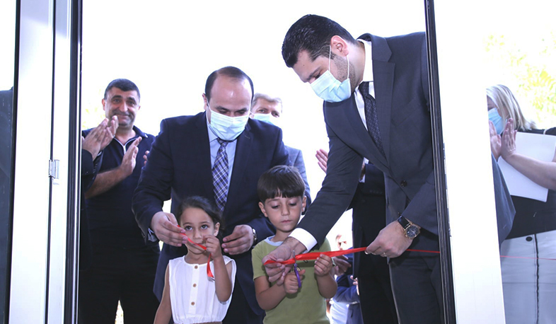 Նարեկ Մկրտչյանը մասնակցել է Երեխայի և ընտանիքի ծառայությունների կենտրոնի բացման արարողությանը