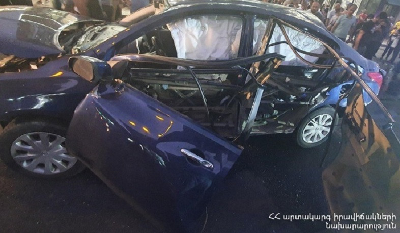 Բաշինջաղյան փողոցում պայթել է մեքենայի գազի բալոնը