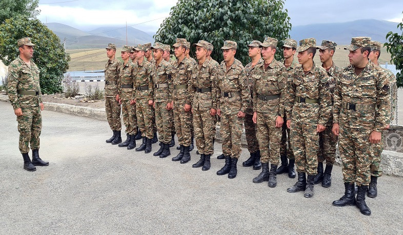 Ստուգումներ զորամասերում և մարտական հենակետերում