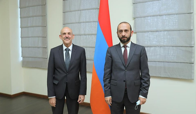 Արարատ Միրզոյանը հրաժեշտի հանդիպում է ունեցել Հայաստանում Գերմանիայի դեսպան Միխայել Բանցհաֆի հետ