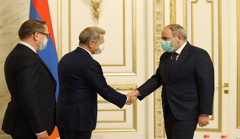 Ermənistanın Baş naziri ATƏT-in Minsk qrupunun Fransadan olan həmsədri ilə görüşüb