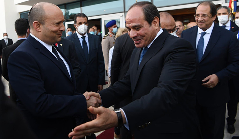 Իսրայելի վարչապետը Շարմ էլ Շեյխում հանդիպել է Եգիպտոսի նախագահի հետ