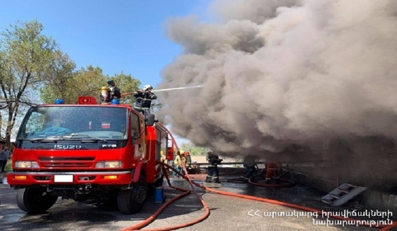 Հրդեհ Գրիբոյեդովի փողոցում. hաստատվել է հրդեհի բարդության «Թիվ 2» կանչ