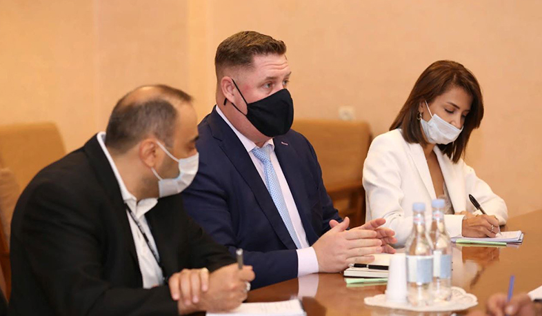 ՏԿԵ նախարարի տեղակալն ընդունել է ամերիկյան Wabtec ընկերության ներկայացուցիչ Լարս Հիկին