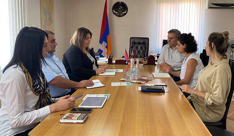 Արմինե Պետրոսյանը հանդիպել է «Կազա» շվեյցարական մարդասիրական հիմնադրամի ներկայացուցիչների հետ