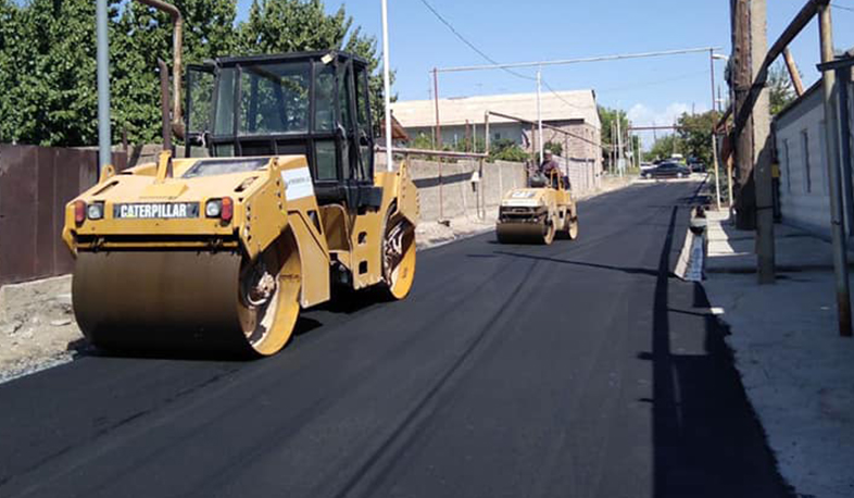 Սուբվենցիոն ծրագրով ասֆալտապատվում են Ջրաշեն համայնքի մի շարք փողոցներ