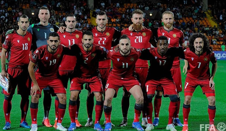 Հայաստանի ազգային հավաքականը ՖԻՖԱ վարկանիշային աղյուսակում 89-րդն է