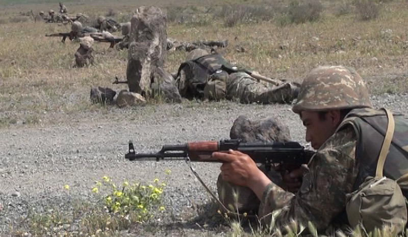 Масштабные учения с участием подразделений спецназа ВС Армении