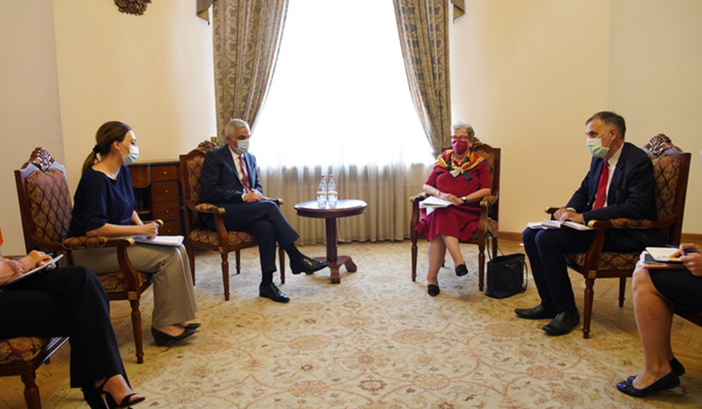 Deputy Prime Minister Mher Grigoryan discussed agenda of Armenia-EU cooperation with EU Ambassador