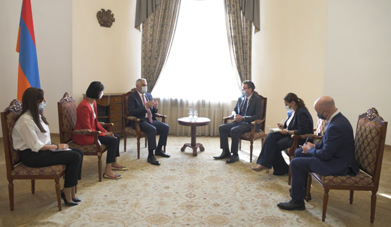 Մհեր Գրիգորյանը ՀՀ-ում ՄԹ դեսպանին ներկայացրել է կառավարության ծրագրի հիմնական ուղենիշները