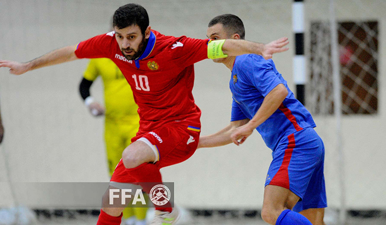Ֆուտզալի Հայաստանի ազգային հավաքականը 2 հանդիպում կանցկացնի Մոլդովայի հետ